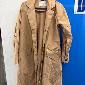 Babaton Tan Trench Coat